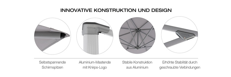 Knirps Pendular innovative Konstruktion
