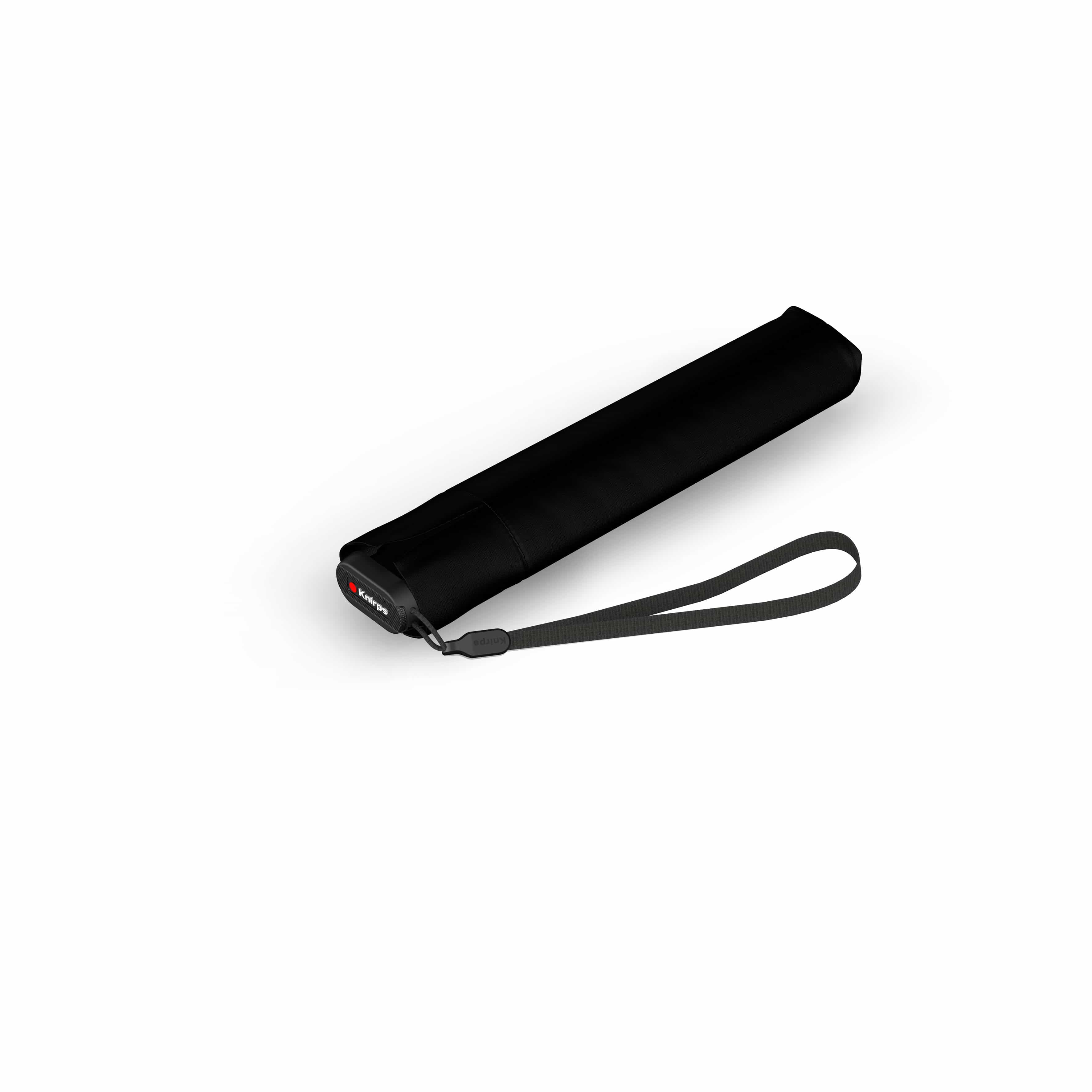 Knirps US.050 ultra light slim manual black with rose coating