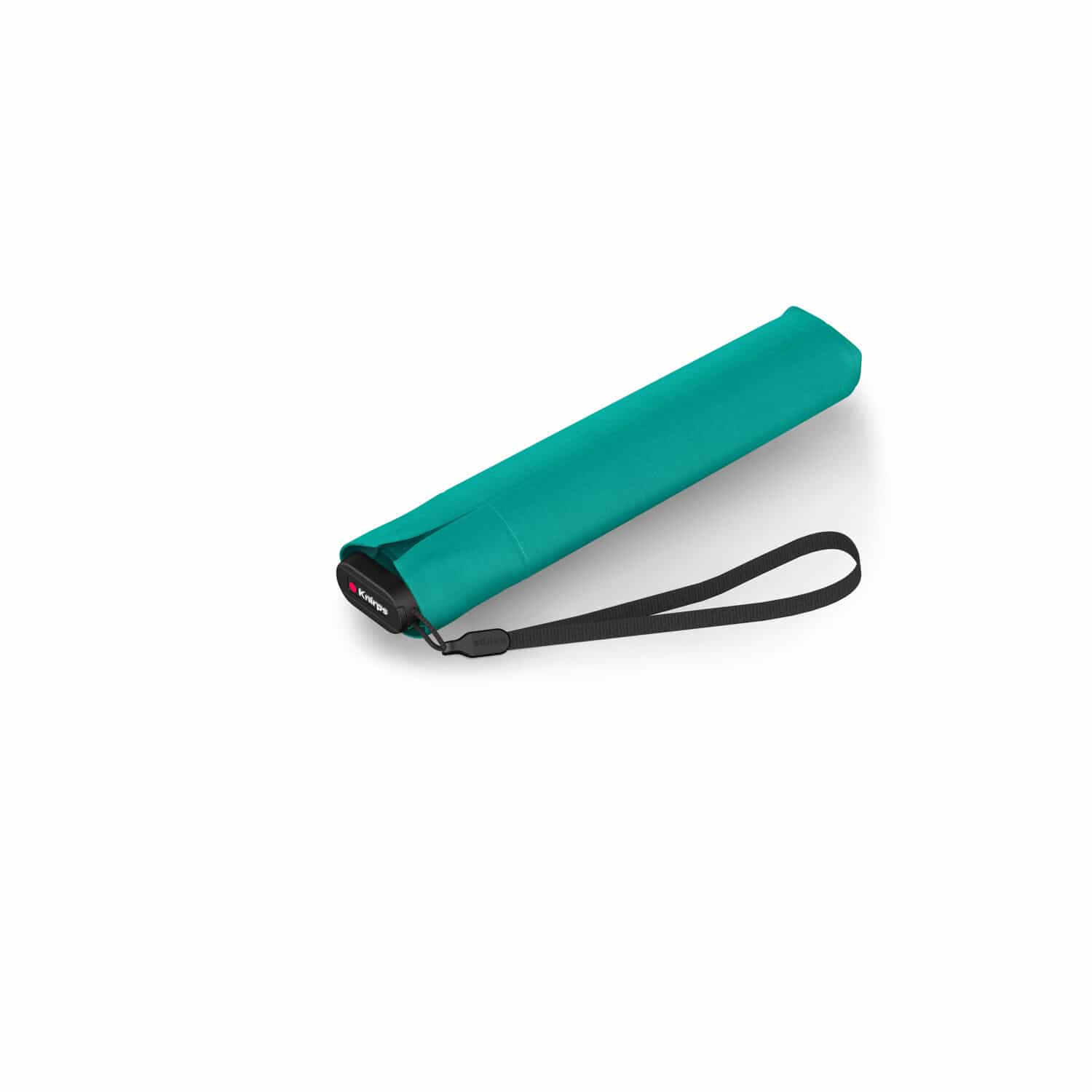 Knirps US.050 ultra light slim manual turquoise with black coating