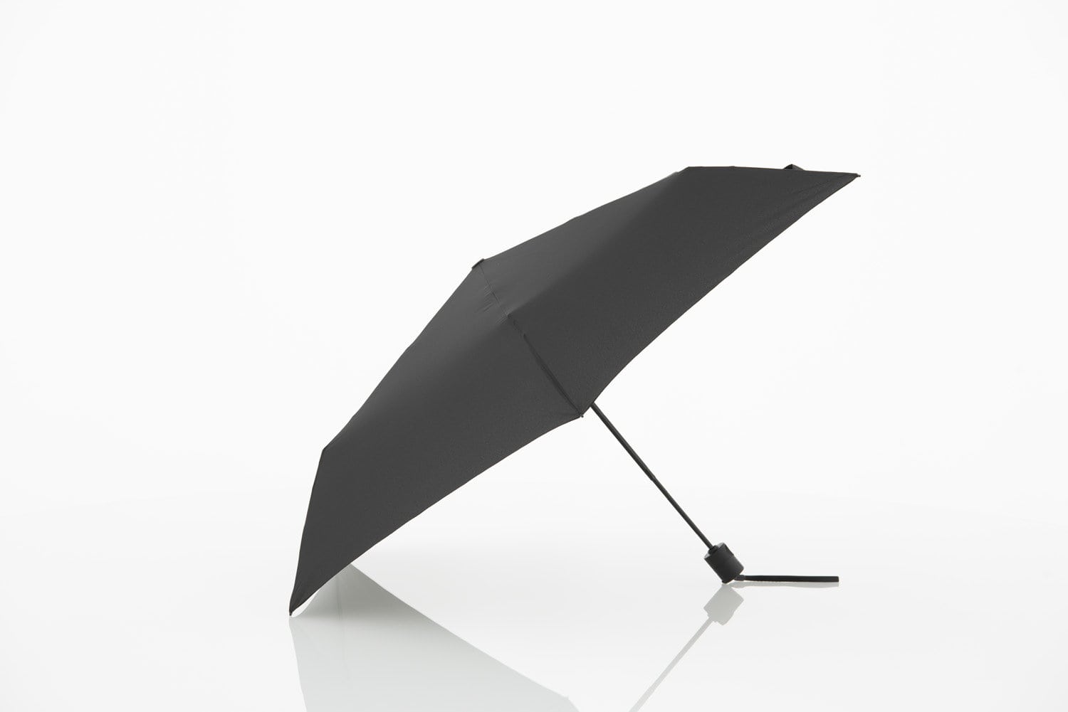 Knirps U.200 ultra light duomatic black with rose coating 360